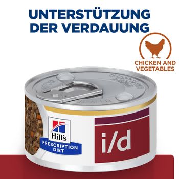 Hills i/d Stress Mini ActivBiome+ Ragout in Dosen für Hunde