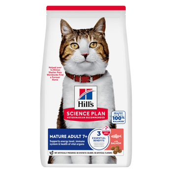 Hills Science Plan Feline Mature Adult 7+ Trockenfutter für Katzen