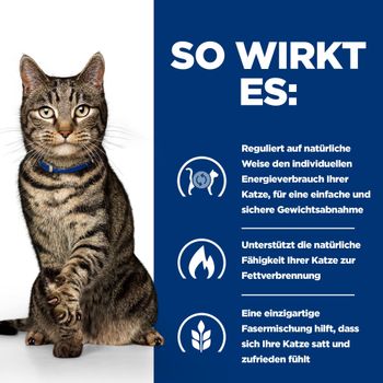 Hills Feline Metabolic Trockenfutter mit Thunfisch für Katzen