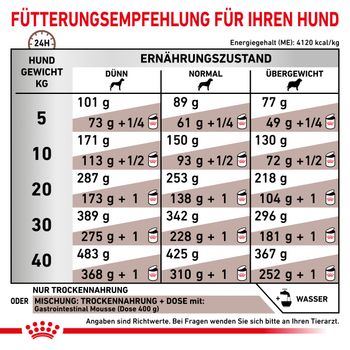 Royal Canin Gastrointestinal Trockenfutter für Hunde