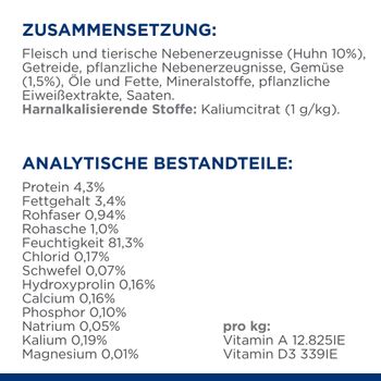 Hills Urinary Care c/d Multicare Ragout in Dosen für Hunde
