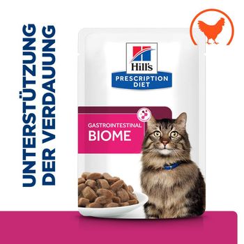Hills Prescription Diet Feline Gastrointestinal Biome Frischebeutel für Katze