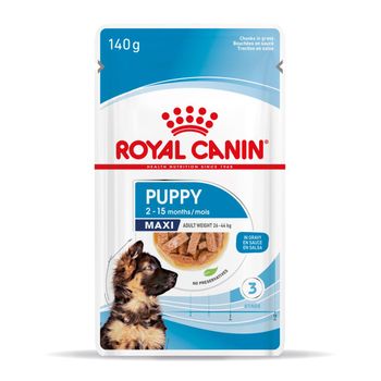 Royal Canin Maxi Puppy Frischebeutel in Soße