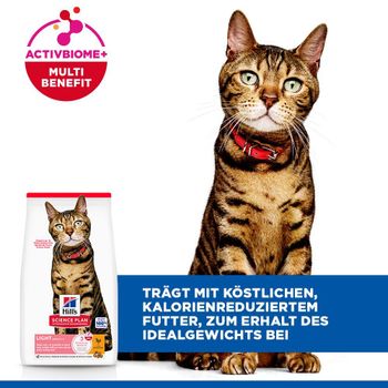 Hills Science Plan Feline Adult Light Huhn Trockenfutter für Katzen