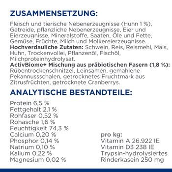 Hills i/d Stress Hundefutter mit Hühnergeschmack in kleinen Dosen
