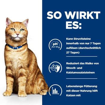 Hills Feline c/d Multicare Huhn Frischebeutel für Katzen