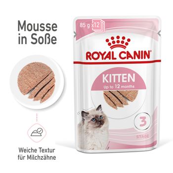 Royal Canin Kitten Frischebeutel Mousse