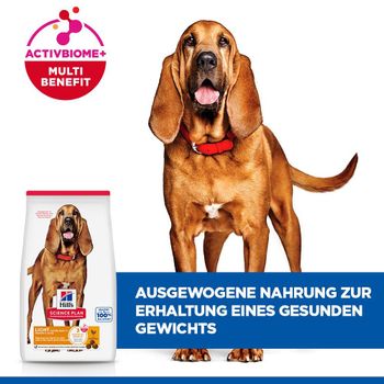 Hills Science Plan Canine Light Mature Adult 7+ Medium mit Huhn Trockenfutter
