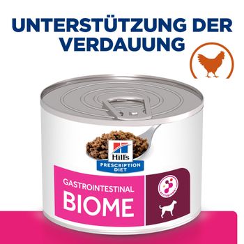 Hills Gastrointestinal Biome Hundefutter mit Huhn in kleinen Dosen