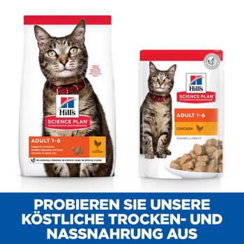 Hills Science Plan Feline Adult Frischebeutel für Katzen