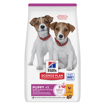 Hills Science Plan Puppy Small & Mini Welpen Trockenfutter mit Huhn