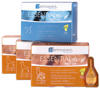 Selectavet Dermoscent Essential 6 spot-on Hautpflege für Katzen Selectavet Dermoscent Essential 6 spot-on Hautpflege für Katzen