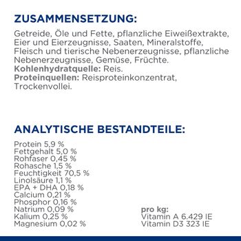 Hills Derm Complete Hundefutter in kleinen Dosen