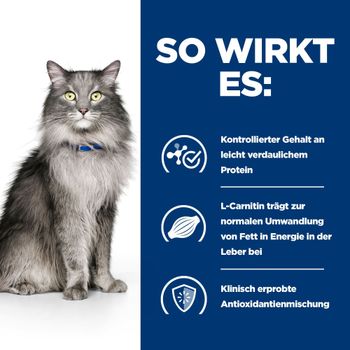 Hills L/D Trockenfutter für Katzen