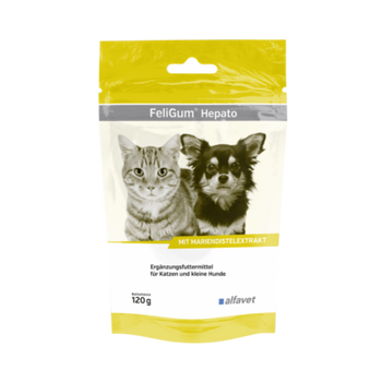 alfavet FeliGum Hepato für Hund und Katze