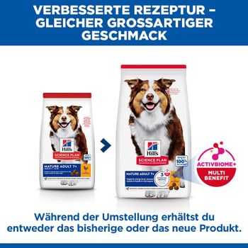 Hills Science Plan Canine Mature Adult 7+ Medium Hund Trockenfutter
