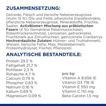 Hills ON-Care mit Huhn Trockenfutter für Hunde