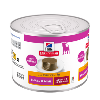 Hills Science Plan Small & Mini Adult Mousse für Hunde mit Huhn Dosenfutter