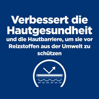 Hill's PRESCRIPTION DIET Derm Defense Trockenfutter für Hunde mit Huhn bei umweltbedingten Allergien