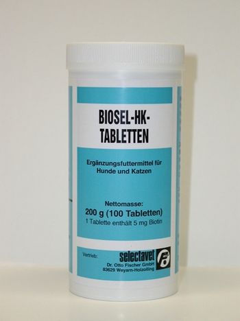 Selectavet Biosel-HK Tabletten für Hund und Katze