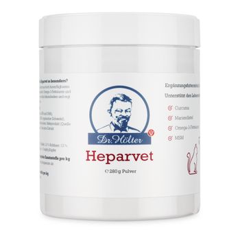 Dr. Hölter Heparvet zur Unterstützung der Leber von Hunden