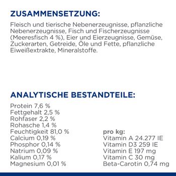 Hills Metabolic Frischebeutel Meeresfisch Katzenfutter