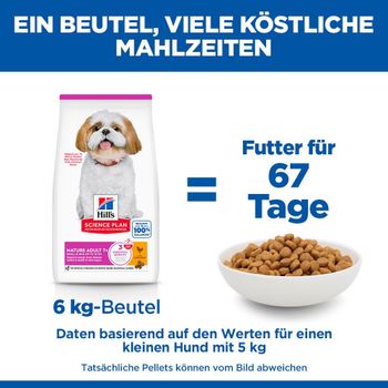 Hills Science Plan Mature Adult 7+ Small & Mini Trockenfutter für Hunde