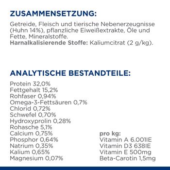 Hills Feline c/d Multicare Trockenfutter mit Huhn für Katzen