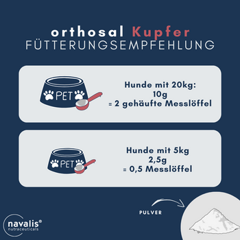 Navalis Orthosal Kupfer Dog Hund Navalis Orthosal Kupfer Dog Hund