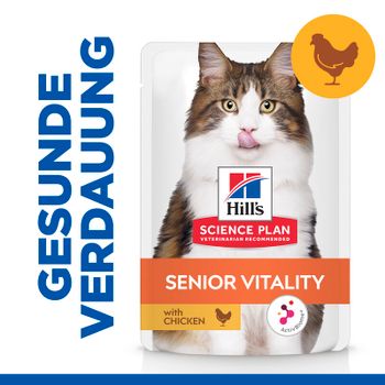 Hills Science Plan Feline Perfect Digestion Adult Frischebeutel mit Huhn Katzenfutter