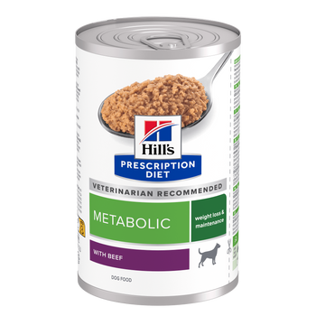 Hills Canine Metabolic mit Rind Dosenfutter für Hunde