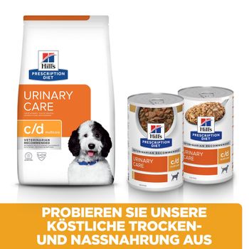 Hills Urinary Care c/d Multicare Ragout in Dosen für Hunde