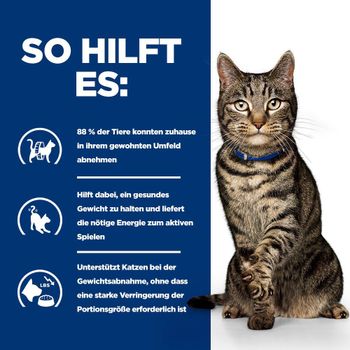 Hills Feline Metabolic Trockenfutter mit Huhn für Katzen