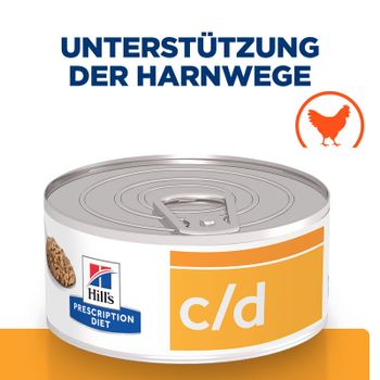 Hills c/d Multicare Feline Dosenfutter für Katzen