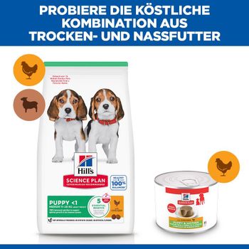 Hills Science Plan Puppy & Mother Tender Mousse mit Huhn Dosen für Hunde