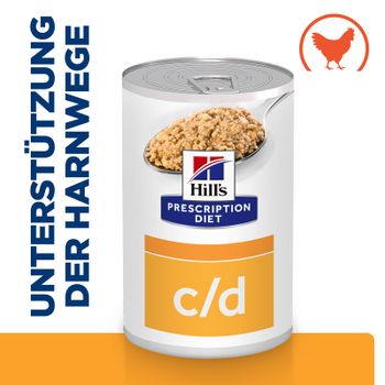 Hills Urinary Care c/d Multicare Dosenfutter für Hunde