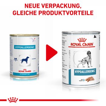 Royal Canin Hypoallergenic Mousse Hund Dosen