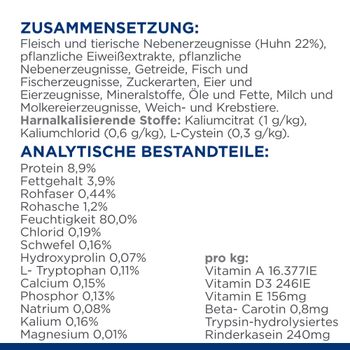 Hills Feline c/d Multicare Stress Huhn Frischebeutel für Katzen