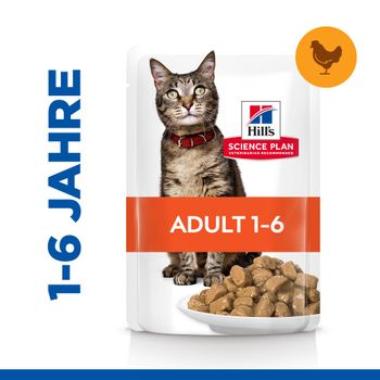 Hills Science Plan Feline Adult Frischebeutel für Katzen