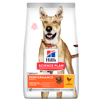 Hills Science Plan Canine Adult Performance Huhn Trockenfutter für Hunde