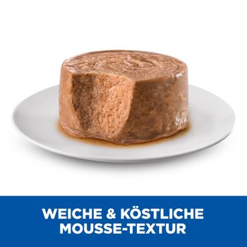 Hills Science Plan Kitten & Mother Tender Mousse mit Huhn & Truthahn Dosenfutter für Katzen