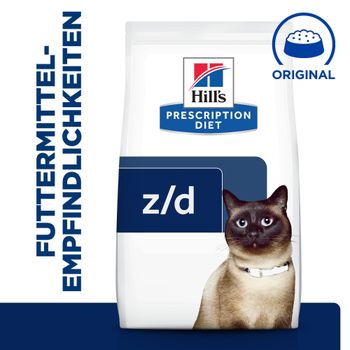Hills Z/D Trockenfutter mit ActivBiome+ für Katzen