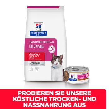 Hills Prescription Diet Gastrointestinal Biome Stress Trockenfutter für Katzen