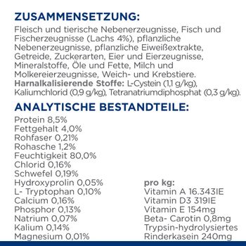 Hills Feline c/d Multicare Stress Lachs Frischebeutel für Katzen