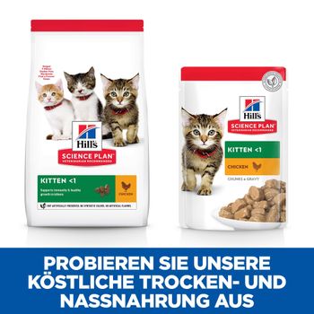 Hills Science Plan Kitten Huhn Frischebeutel