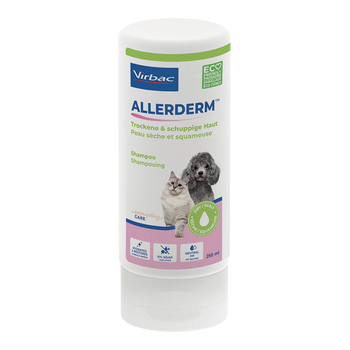 Virbac Allerderm für trockene und schuppige Haut Shampoo