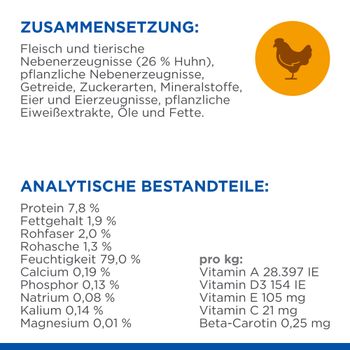 Hills Science Plan Feline Adult Light Huhn Frischebeutel für Katzen
