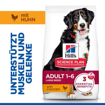 Hills Science Plan Canine Adult Large Breed Hund Trockenfutter