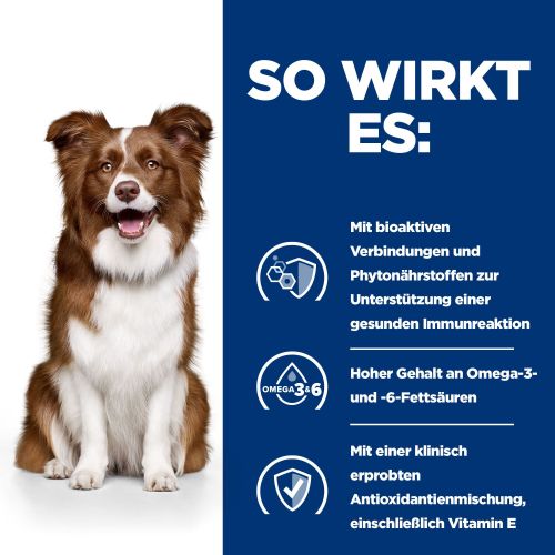 Hill's PRESCRIPTION DIET Derm Defense Trockenfutter für Hunde mit Huhn bei umweltbedingten Allergien