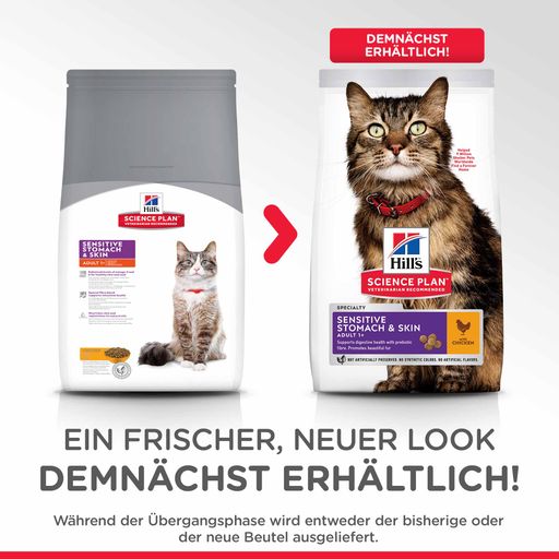 Hills Science Plan Feline Stomach & Skin Trockenfutter für Katzen